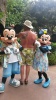 Micky and Minnie Checking Out Dad's Tattoo at Aulani