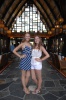 Lauren and Meagan in the Lobby at Aulani