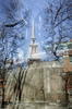 Paul Rever's Statue and The North Church