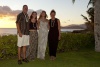 Family Sunset Portrait at the Paradise Cove Luau