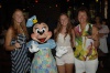 Mom, Meagan, and Lauren with Minnie at Breakfast