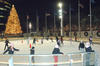 Ice Skating at Reckson Plaza